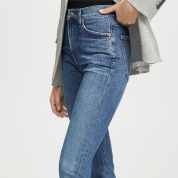 Citizens of Humanity Georgia High Rise Bootcut Slit / Split Hem Size 26 - Picture 1 of 8